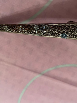 Hair clip like new, metal
