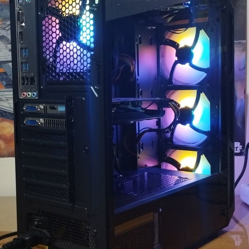 Gaming PC Ryzen 3 2200G GTX 660 8GB DDR4 SSD+HDD Windows 10 used