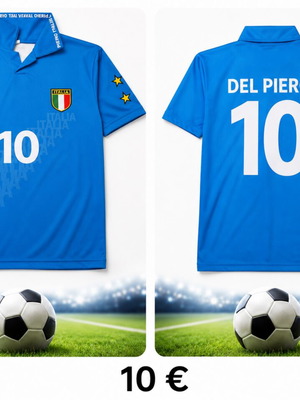 Del Piero Replica Jersey new, authentic
