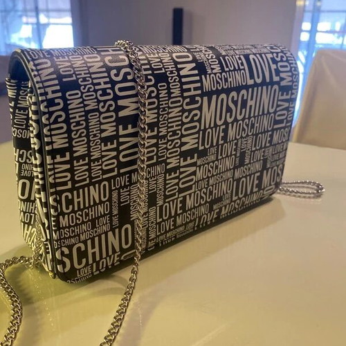 Love Moschino crossbody bag new, black and white