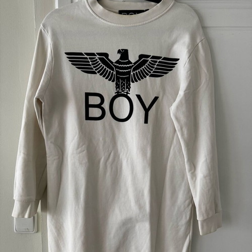 Boy London sweatshirt used, white, size S