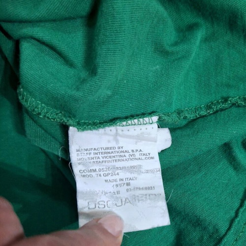 Dsquared2 elastic long-sleeve tshirt emerald color like new