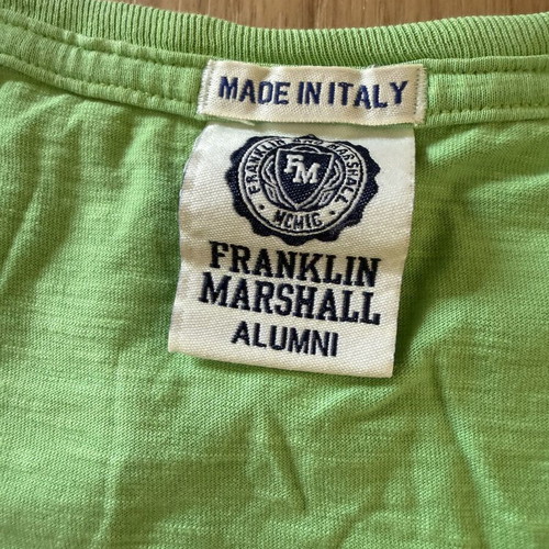 Franklin & Marshall Мъжка тениска лайм размер L като нова