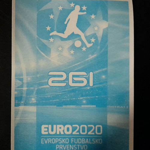 Markus Berg Euro 2020 collectible sticker like new