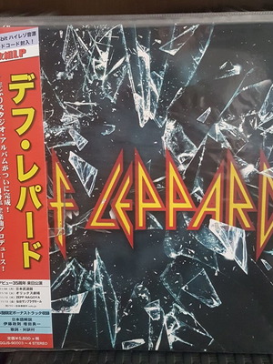 Def Leppard 2LP 2015 Original Japanese Edition New