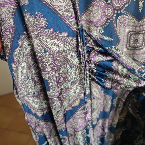 Regalinas one-piece jumpsuit like new, blue multicolor with wide pants