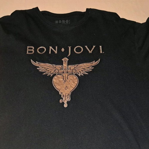 T shirt Bon Jovi 2011 concert Athens like new, size M