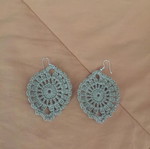 Handmade crocheted earrings made-to-order