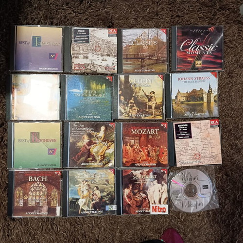 Classical music CDs like new, pack of 16