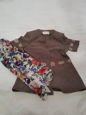 Jacket like new with gift shirt size L