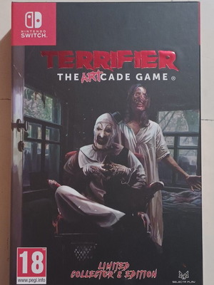 Terrifier The Artcade Game Nintendo Switch limited collector's edition