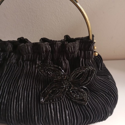 Mick Gwen evening handbag used, black
