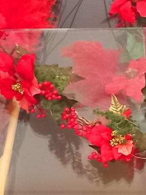 Christmas garland used, length 1.70 m
