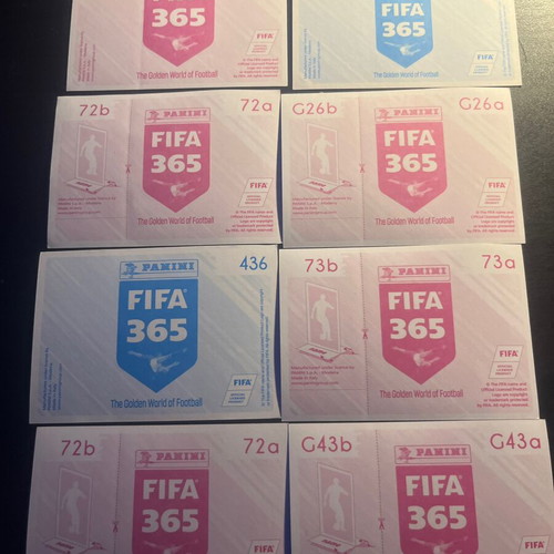 Panini 365 stickers 2018-19, like new