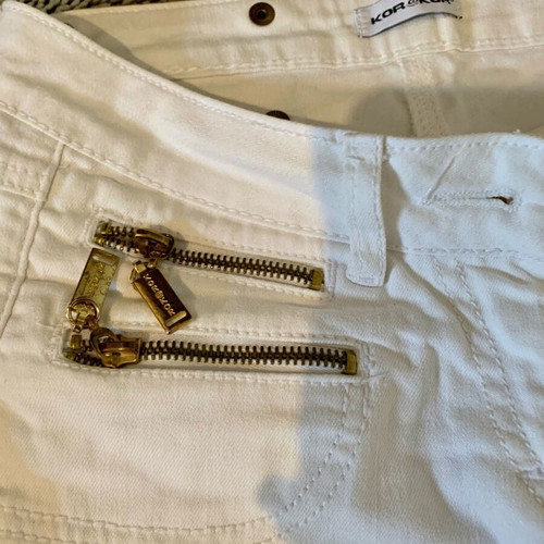 Jean Kor@kor jeans new, white, size S
