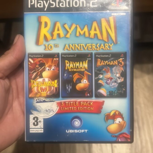 Rayman 10th Anniversary PlayStation 2 PS2 used, no manual