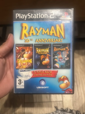 Rayman 10th Anniversary PlayStation 2 PS2 μεταχειρισμένο, χωρίς manual