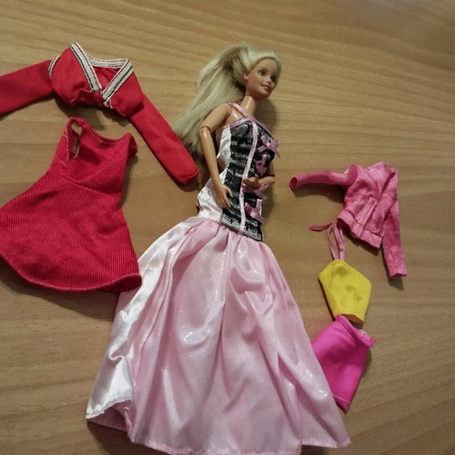 Barbie doll and clothes