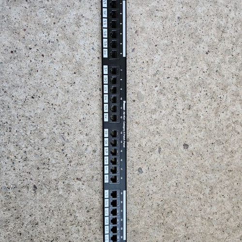 Panduit Patch Panel Copper U/UTP 24 Ports CAT6 1U Like New