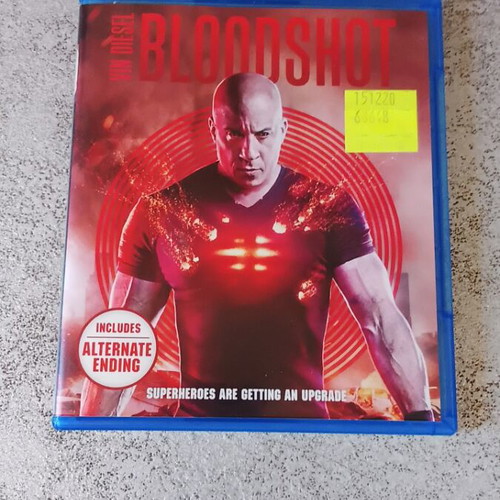 Bloodshot Blu-ray like new, action adventure with subtitles