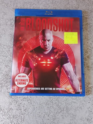 Bloodshot Blu-ray like new, action adventure with subtitles