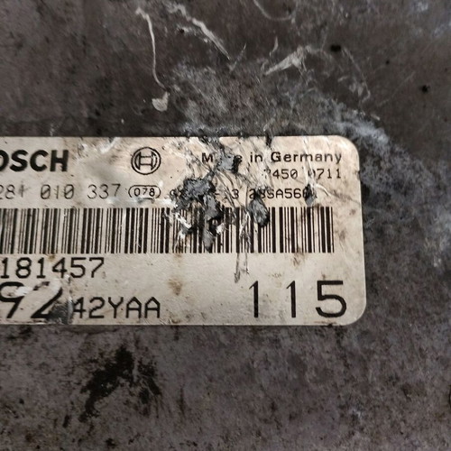 Engine computer for Fiat Stilo JTD, 0281010337, 55181457