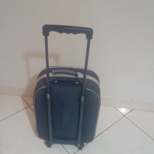 Mickey Mouse Kids Suitcase like new, blue, 40×32 cm