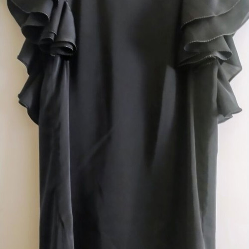 Black dress used, size small
