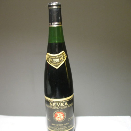 Nemea Wine 1981 new, superior quality designation