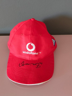 Cap with autograph of Antonis Nikopolidis, like new