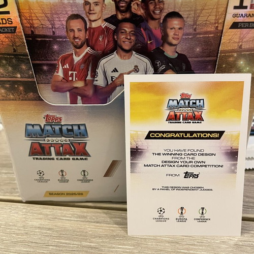 Match Attax Celebration Foden card like new