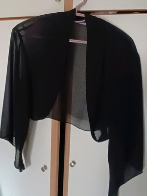 Black muslin bolero used