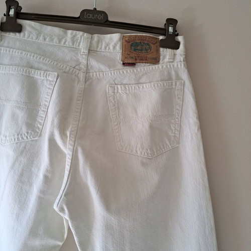 Jean pants Sisley white like new, size XS