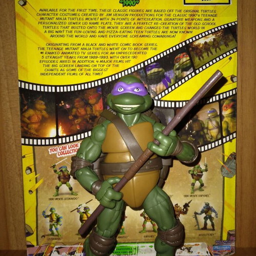 Teenage Ninja Mutant Turtles Donatello 2014 Classic Collection 1990 figure like new