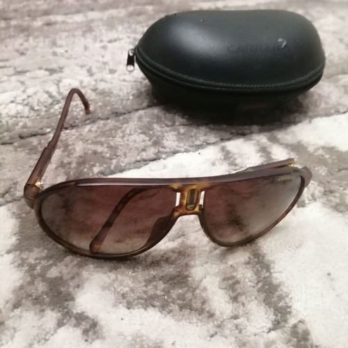 Carrera sunglasses tortoise with gradient lens like new, brown
