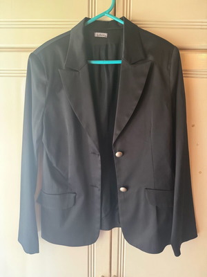 Satin jacket like new, size XXL