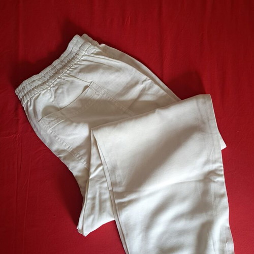 H&M Summer Jogger Cargo Pants New White Size L