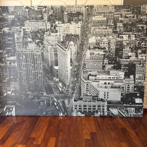 IKEA PREMIÄR Flatiron Building New York Canvas 200x140 cm like new