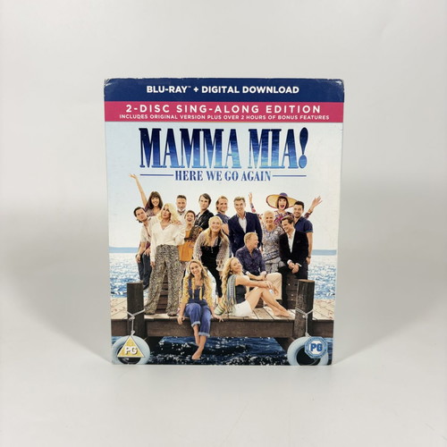 Mamma Mia! Here We Go Again Blu-ray like new with Greek subtitles
