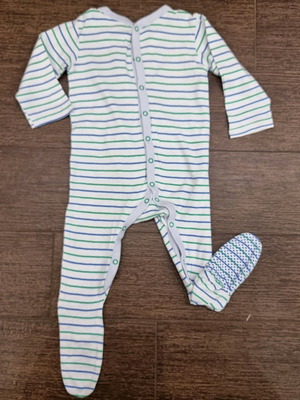 Mothercare long-sleeve romper used, 12-18 months, with anti-slip sole