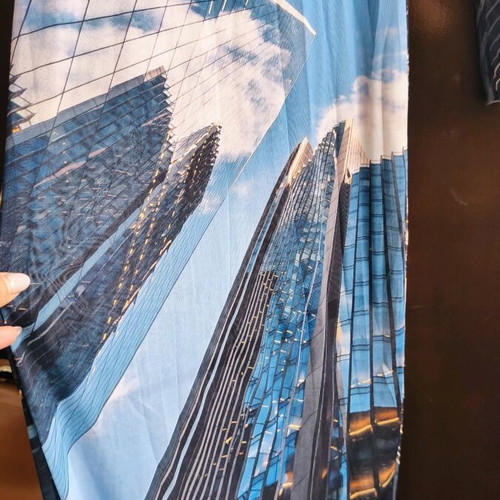 Zara dress like new, size M, blue and turquoise