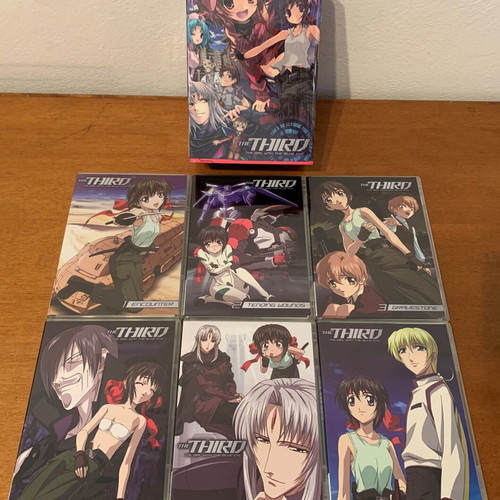 The Third DVD collector's set with 3 Pincil Boards and 6 Artbooks like new
