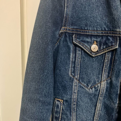 Mango denim jacket like new, blue, size XS