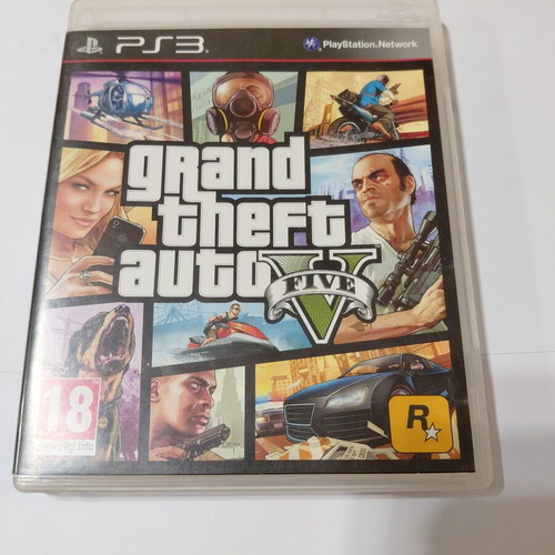 GTA V PlayStation 3 game used, action shooting