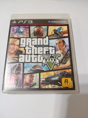 GTA V PlayStation 3 game used, action shooting