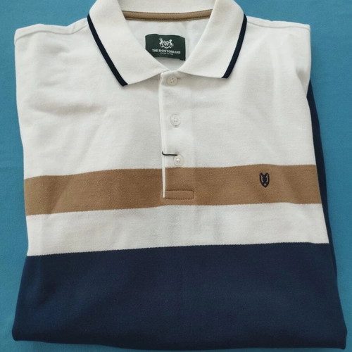 The Bostonians Acorn Polo Shirt new, size M, tricolor