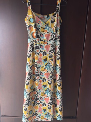 Chaton dress like new, colorful, size S