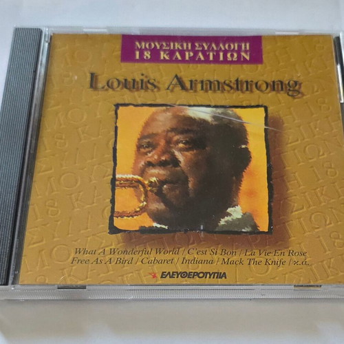 Louis Armstrong 18 Karat Music Collection CD used