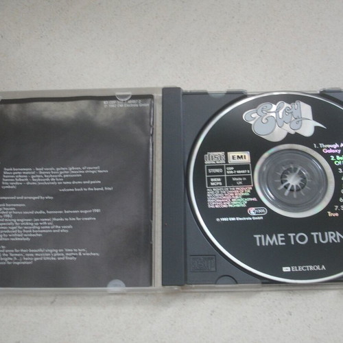 Eloy Time To Turn CD used, rock