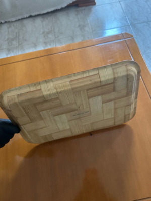 Small decorative tray used